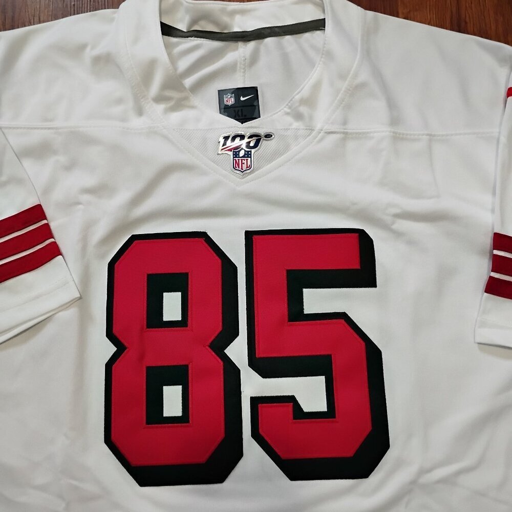 NWT Nike Vapor Color Rush San Francisco 49ers George Kittle Football Jersey